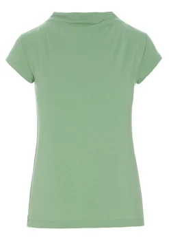 Atlas Jersey Kortaermet Bluse