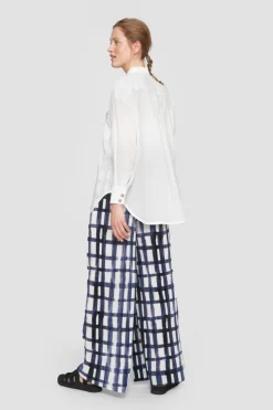 Blur Cotton Skjorte Med Krave