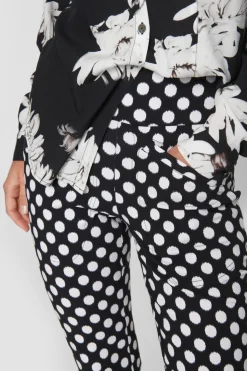 Blurred Dot Bukser Med Svaj