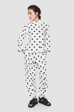 Checkpoint Linen Bukser