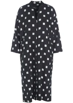 Checkpoint Linen Skjortekjole