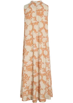 Dahlias Fsc Aermelos Kjole