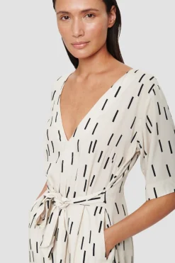 Dahlias Fsc Lang Kjole