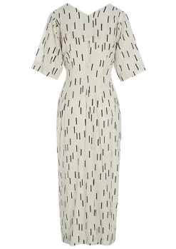 Dahlias Fsc Lang Kjole