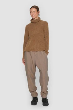 Dandelion Knit Hojhalset Bluse