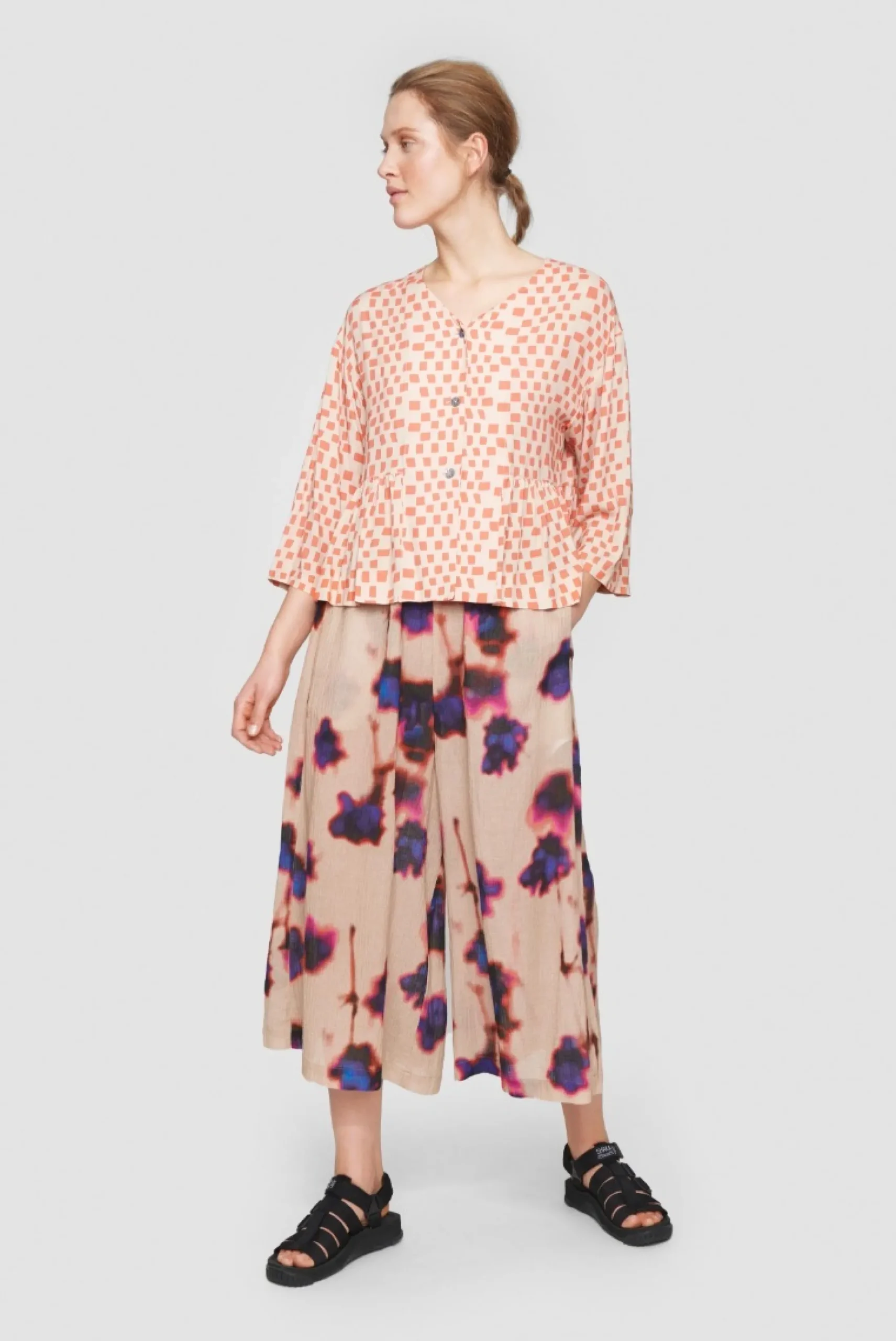 Domino Fsc Bluse Med Knapper