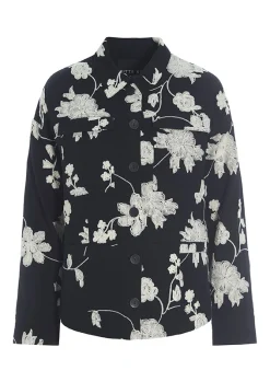 Embroidered Flower Jakke