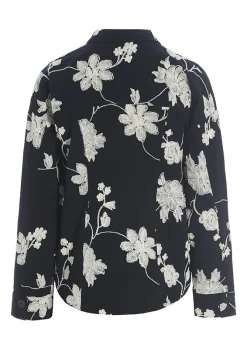 Embroidered Flower Jakke