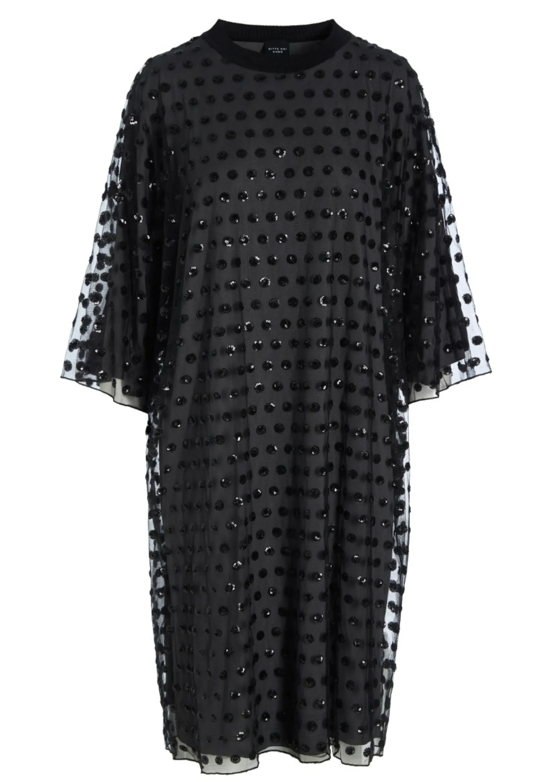 Embroidery Mesh Kjole