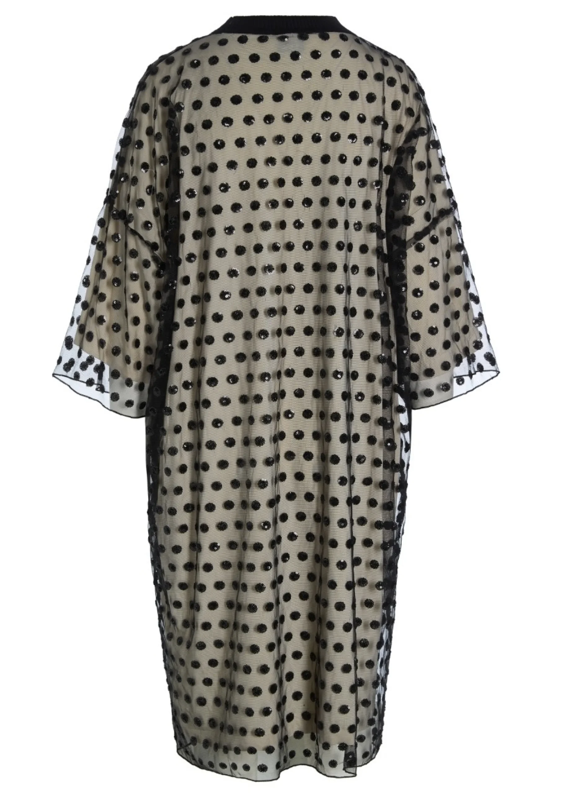 Embroidery Mesh Kjole