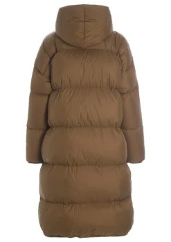 Feather Down Frakke Med Haette