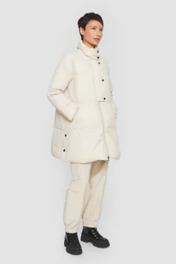 Feather Down Kort Frakke