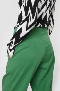 Floret Knit Hojhalset Bluse