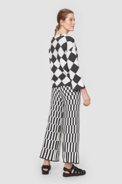 Floret Knit Langaermet Bluse