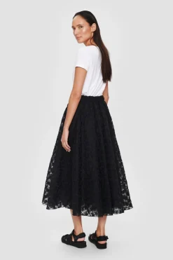 Flower Organza Nederdel