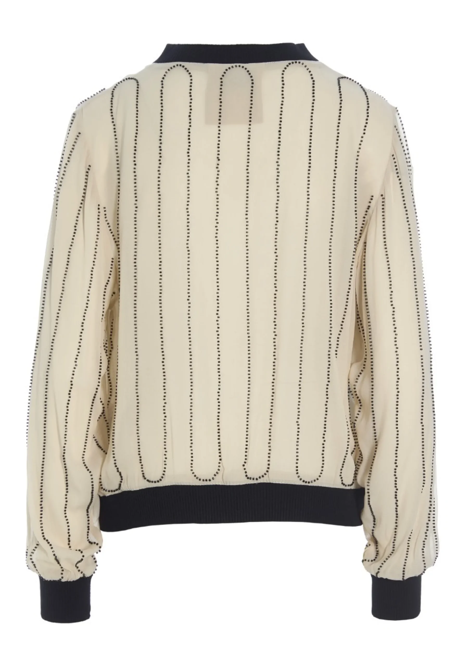 Fuwatto Georgette Fsc Bluse Med Knapper