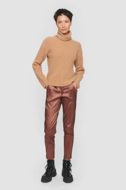 Gamine Knit Hojhalset Bluse