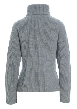 Gamine Knit Hojhalset Bluse