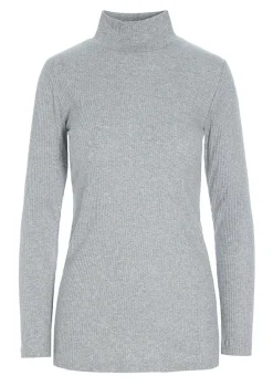 Globe Rib Hojhalset Bluse