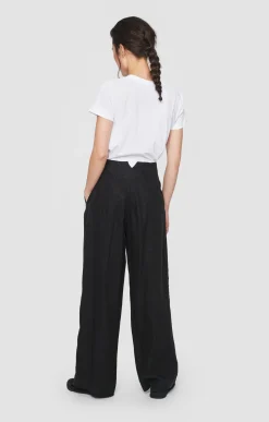 Lazy Linen Bukser Med Laeg