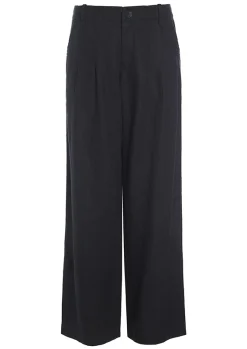 Lazy Linen Bukser Med Laeg