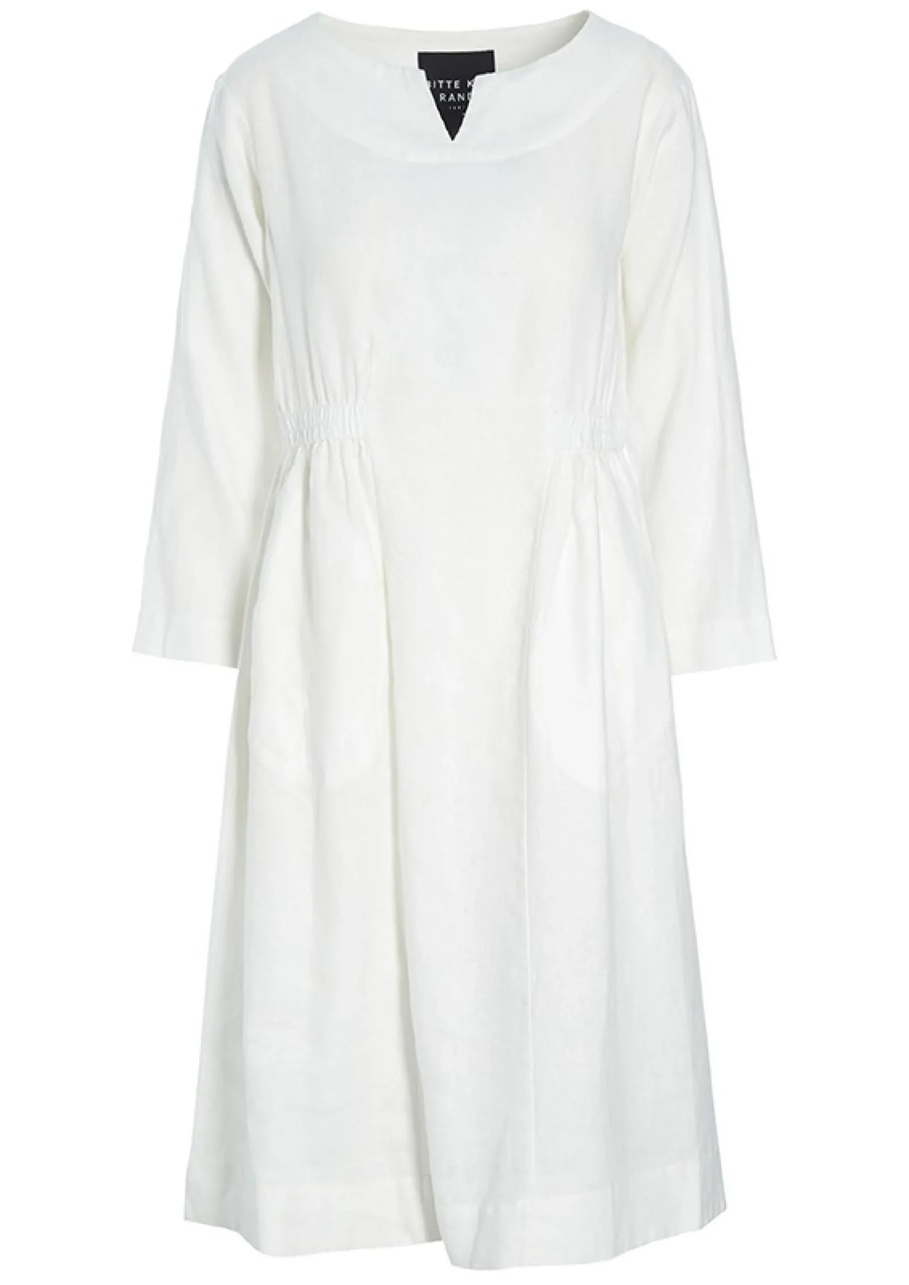 Lazy Linen Kjole Med Elastik