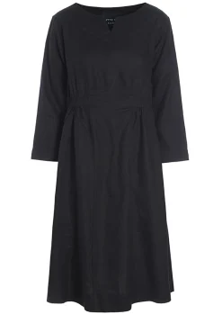 Lazy Linen Kjole Med Elastik