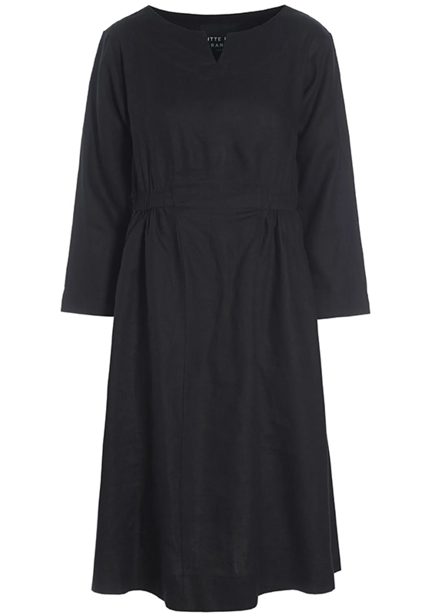 Lazy Linen Kjole Med Elastik