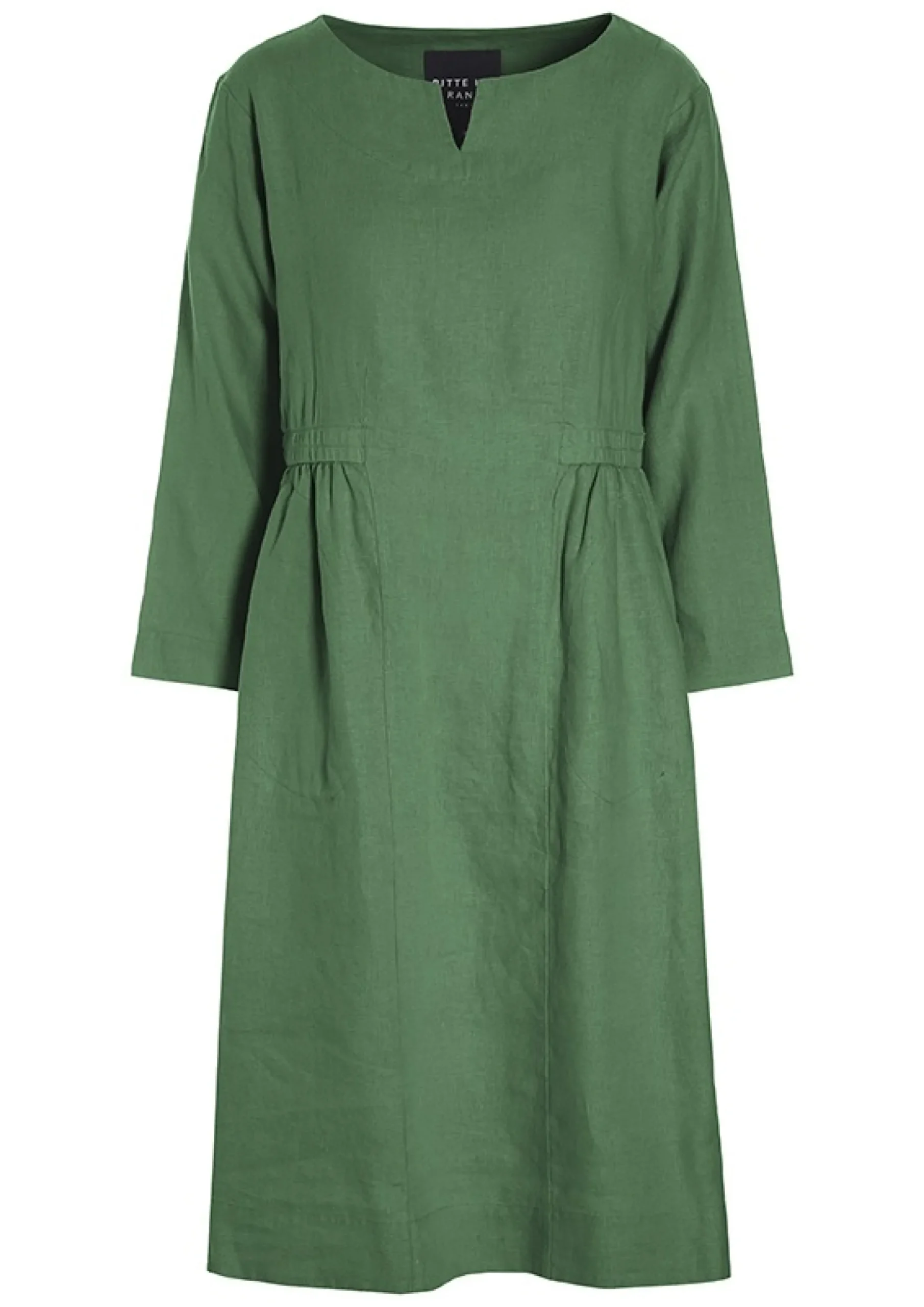 Lazy Linen Kjole Med Elastik