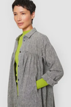 Lazy Linen Skjortekjole