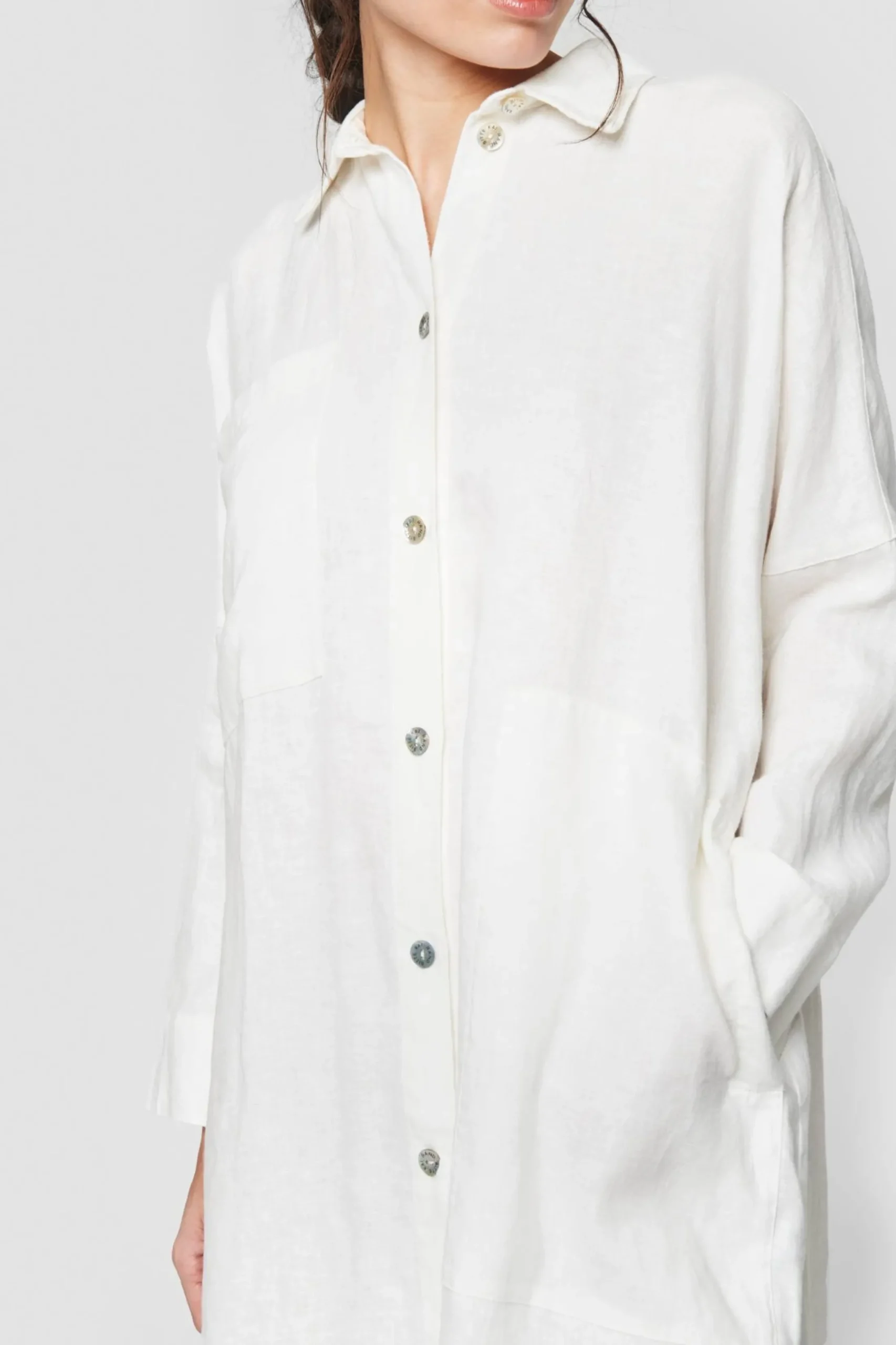 Lazy Linen Skjortekjole