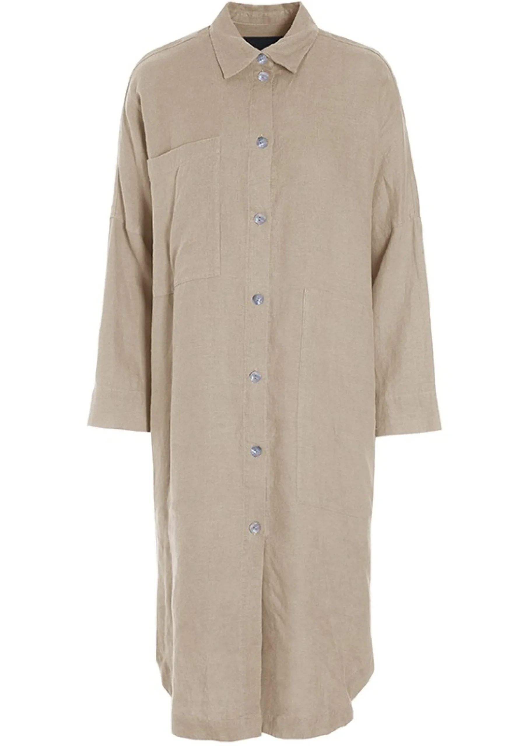 Lazy Linen Skjortekjole