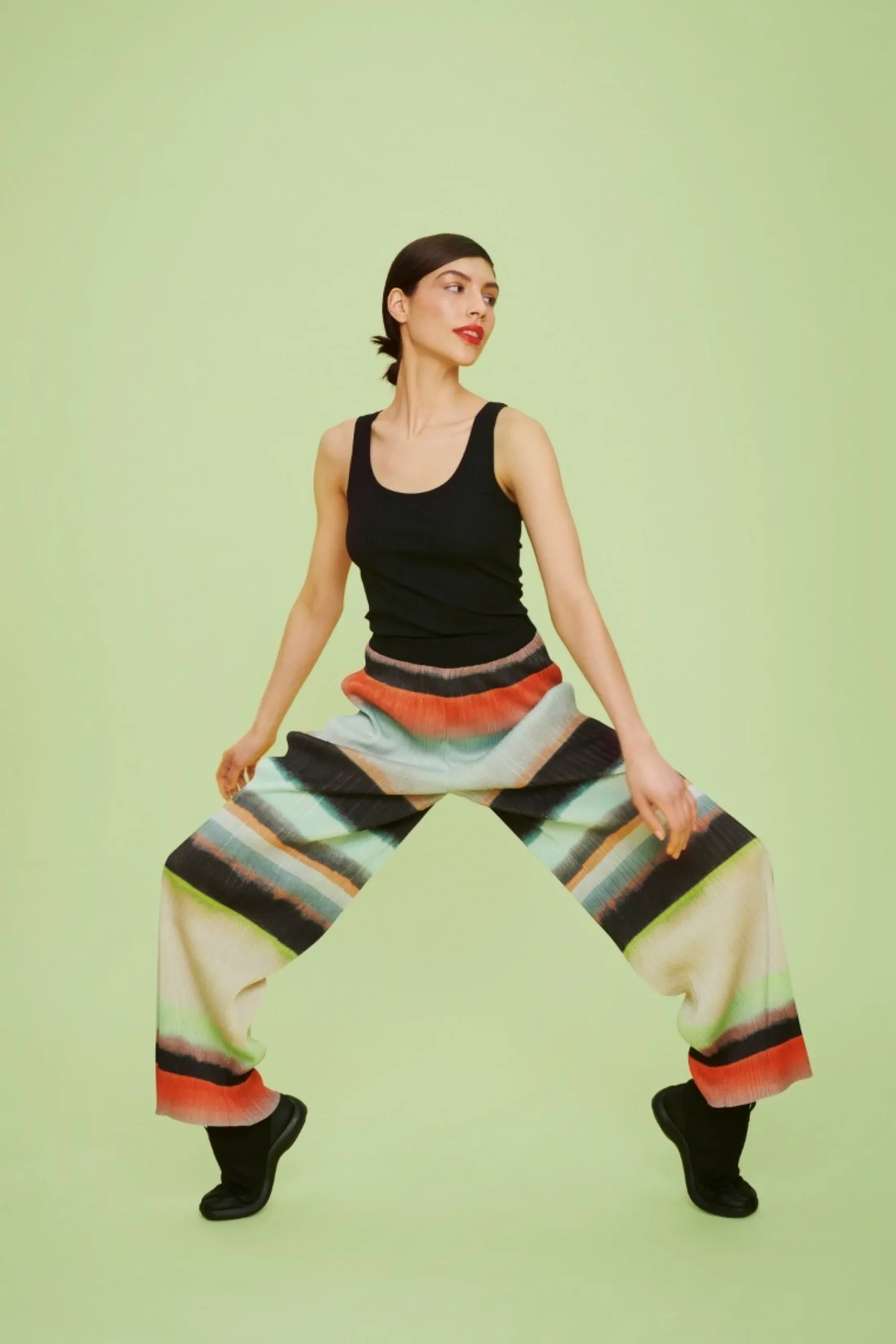 Liquorice Stripe Bukser