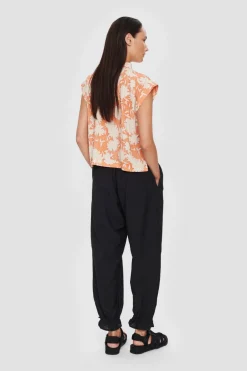 Nami Seersucker Elastik Bukser