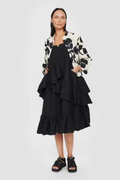 Paper Poplin Strop Kjole