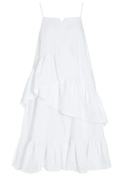 Paper Poplin Strop Kjole