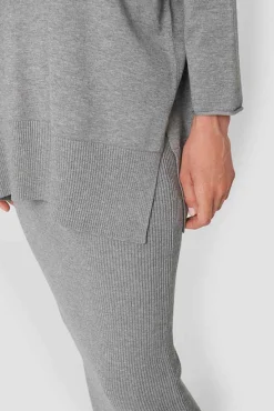 Saku Knit Oversize Bluse