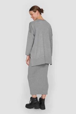 Saku Knit Oversize Bluse