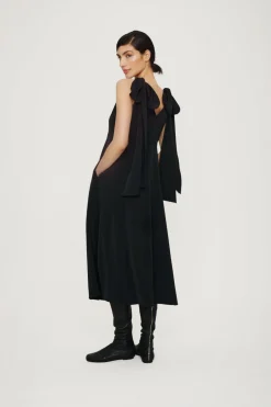 Sakura Stretch Lang Kjole