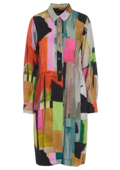 Viscose Fsc Kjole Med Krave