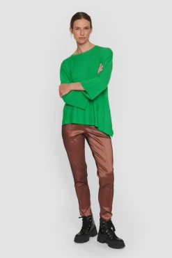 Wakasu Wool Blend Asymmetrisk Bluse