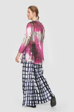 Watercolour Check Bukser