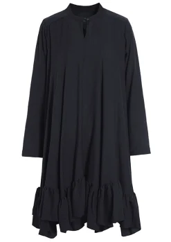 Wrinkle Viscose Flaese Kjole