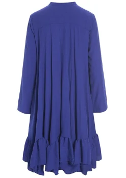 Wrinkle Viscose Flaese Kjole