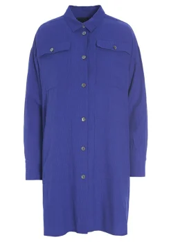 Wrinkle Viscose Lang Skjorte